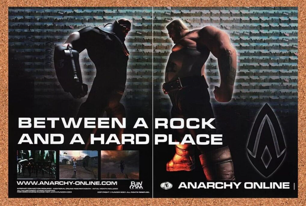 2004 Anarchy Online PC Original Ad v1 - for just $22.49! 