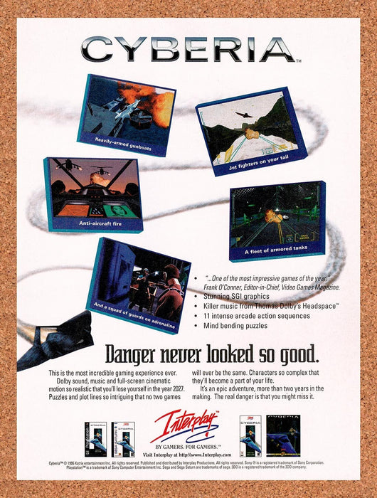 1996 Cyberia Saturn Original Ad v1 - for just $17.99! 