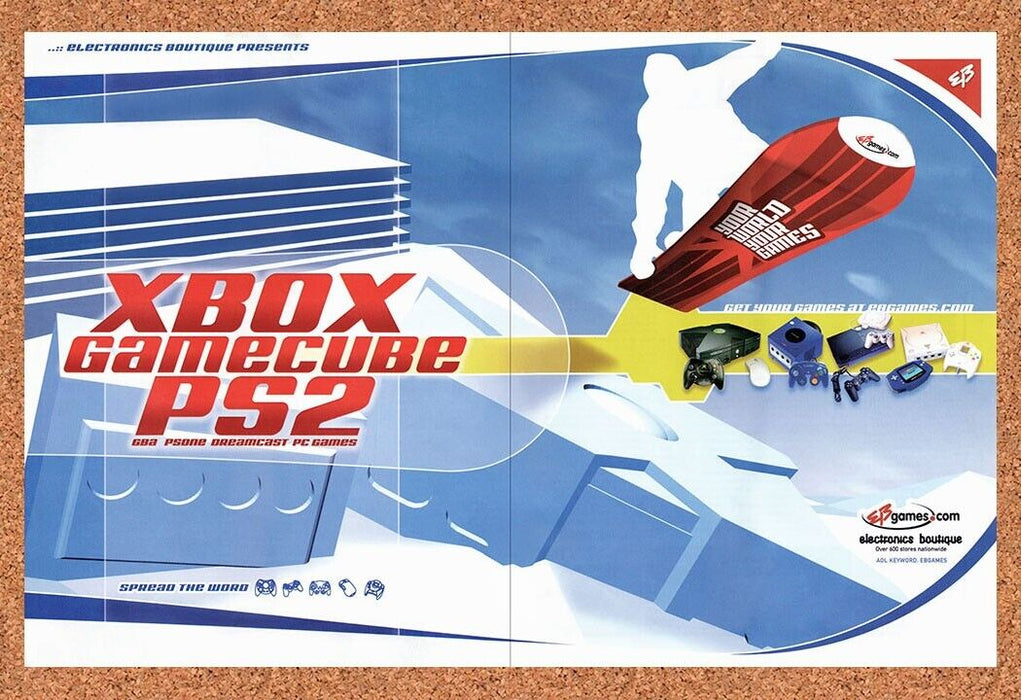 2002 EB Games Your World Your Games Original Ad v26 - for just $21.49! 