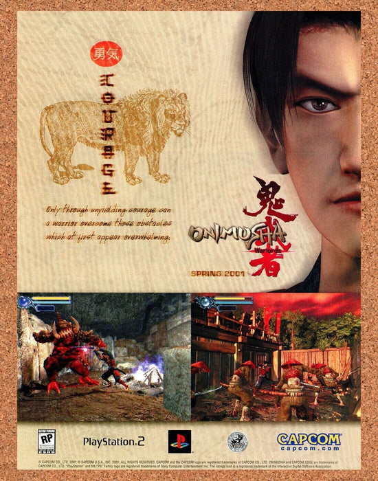 2003 Onimusha PS2 Original Ad v1 - for just $17.99! 