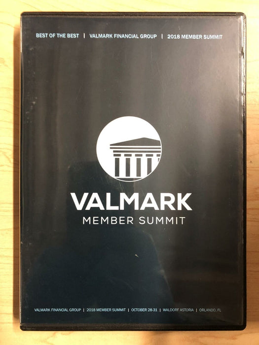 Valmark Financial Group - 2018 Member Summit (DVD) - H0828 - for just $1.99! 