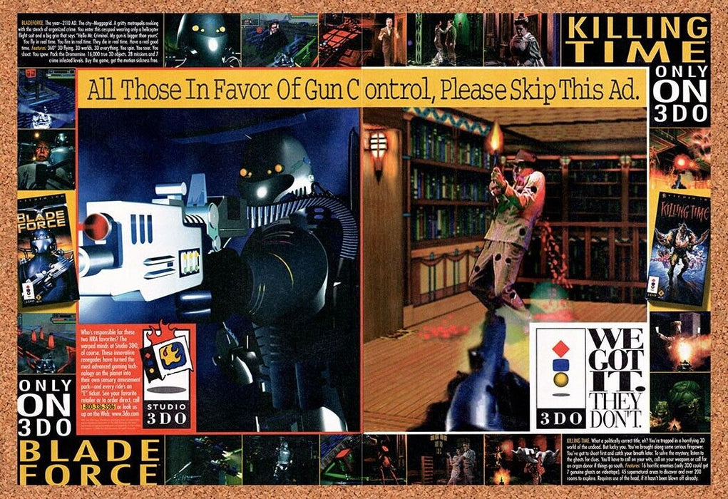 1995 3DO Games Original Ad v3 - for just $21.49! 