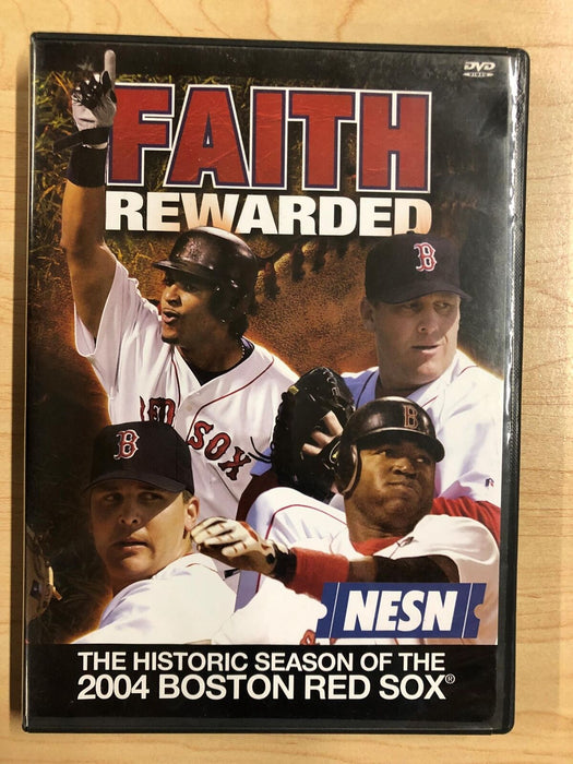 Faith Rewarded The Historic Season of 2004 Boston Red Sox (DVD) - J1105 - for just $1.99! 