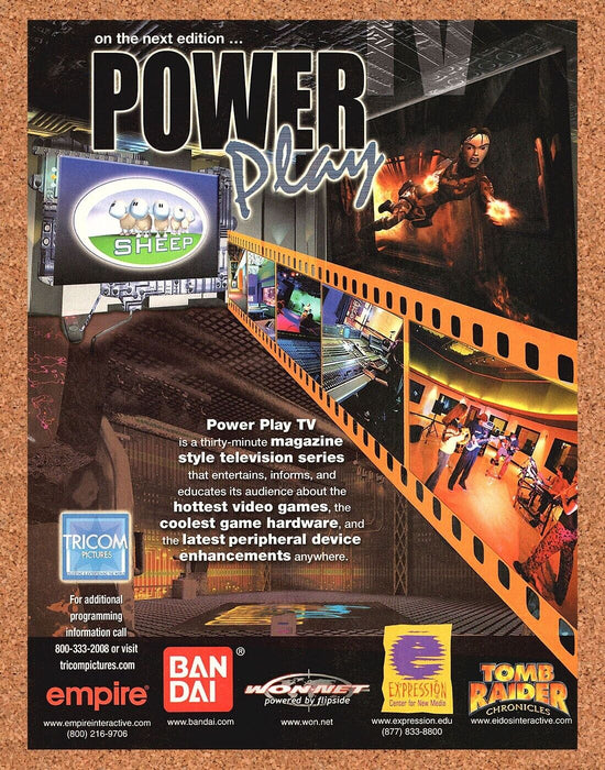 2003 Tomb Raider Chronicles PS2 Original Ad - for just $17.99! 