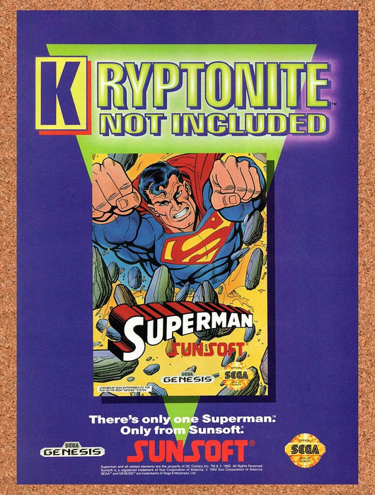 1993 Superman Genesis Original Ad v1 - for just $16.19! 