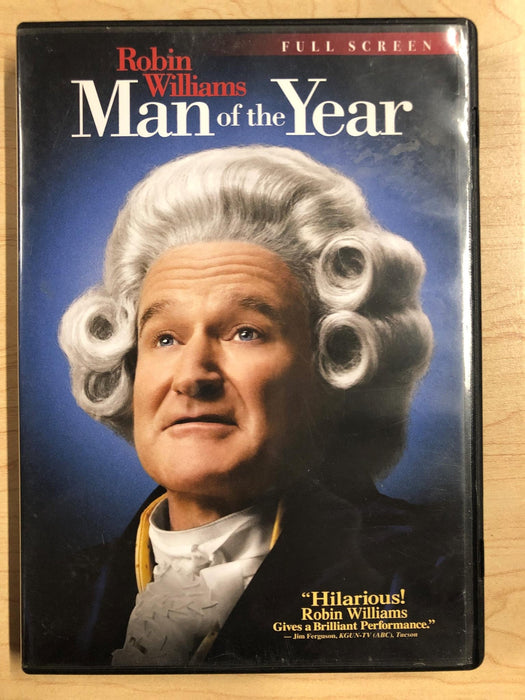 Man of the Year (DVD, 2006, Full Frame Edition) - L02 - for just $1.99! 
