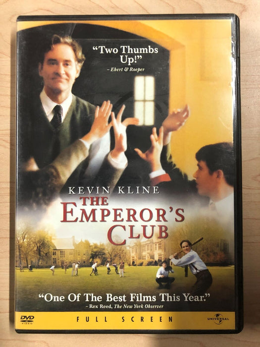 The Emperors Club (DVD, 2002, Full Frame) - K8 - for just $2.99! 