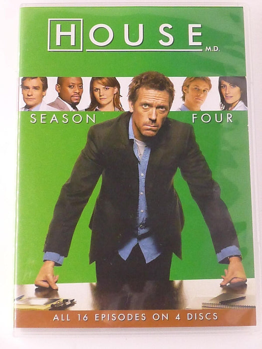 House - Season Four (DVD, 2007) - K0303 - for just $3.50! 