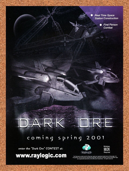 2001 Dark Ore PC Original Ad - for just $17.99! 