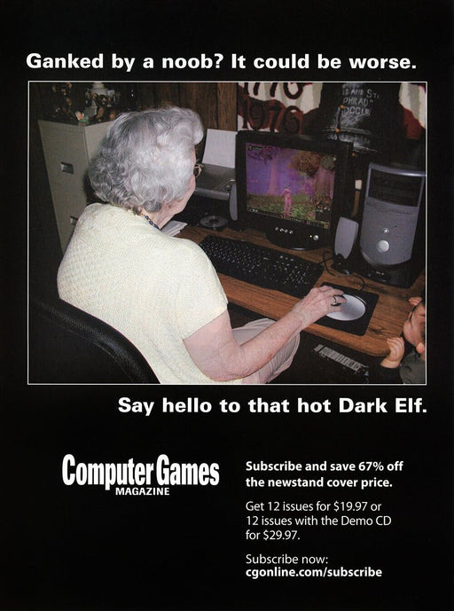 2007 World Of WarCraft PC Original Ad v1 - for just $19.99! 