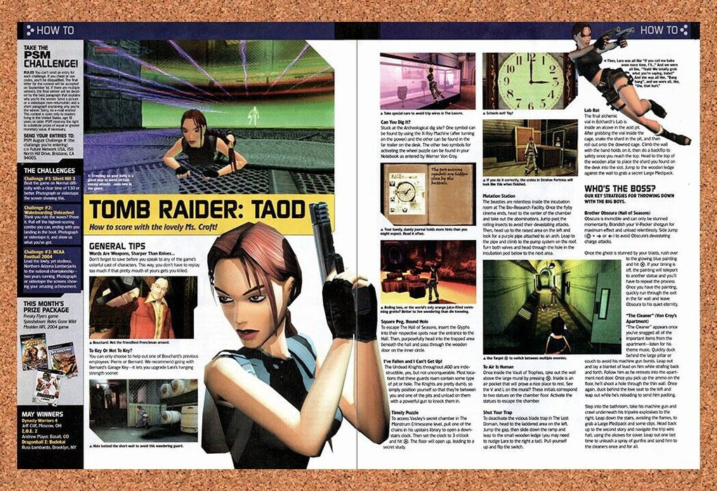 2003 Tomb Raider Angel Of Darkness PS2 Original Ad v1 - for just $21.49! 