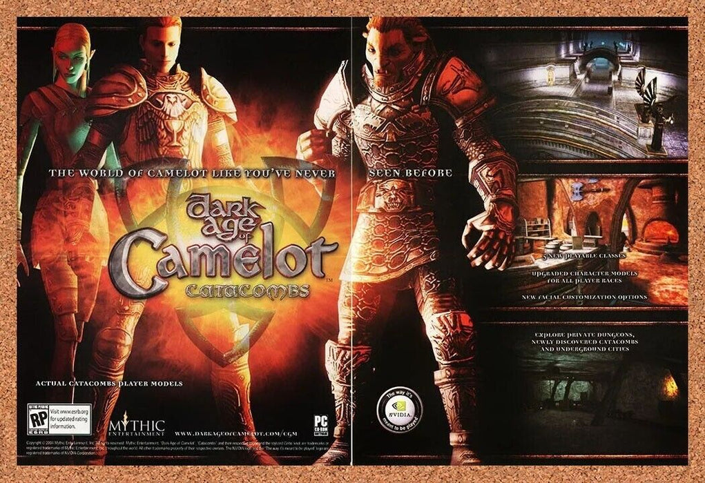 2006 Dark Age Of Camelot Catacombs PC Original Ad v2 - for just $22.49! 