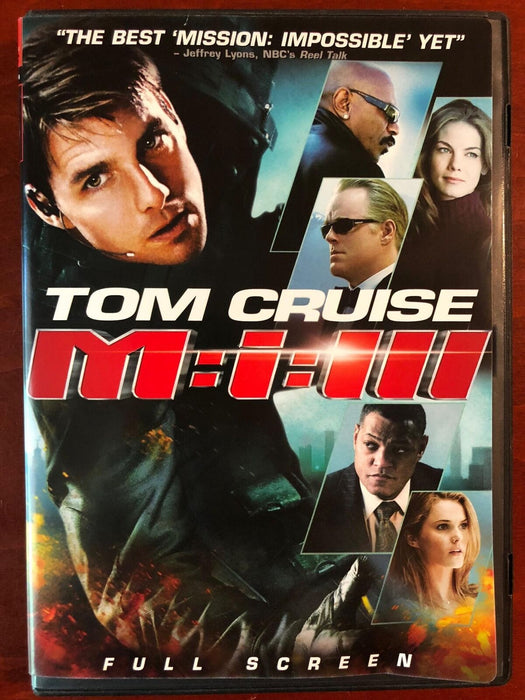 Mission: Impossible III (DVD, 2006, Full Screen) - K0107 - for just $1.99! 