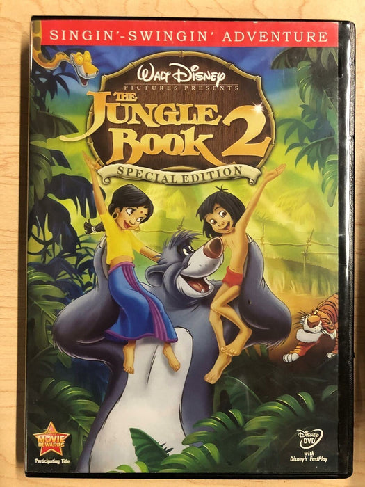 The Jungle Book 2 (DVD, Disney, Special Edition, 2003) - K6 - for just $4.99! 