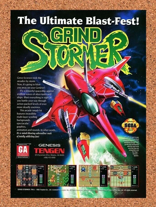 1994 Grind Stormer Genesis Original Ad - for just $17.99! 