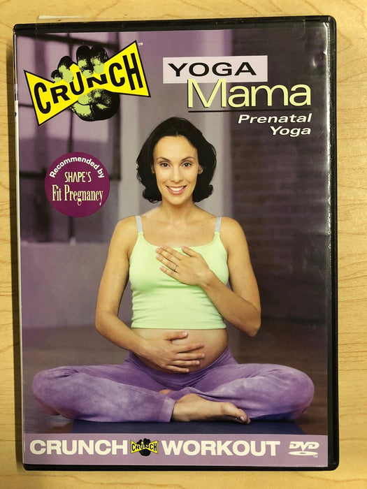 Crunch Yoga Mama Prenatal Yoga (DVD, exercise, 2004) - J0205 - for just $1.99! 