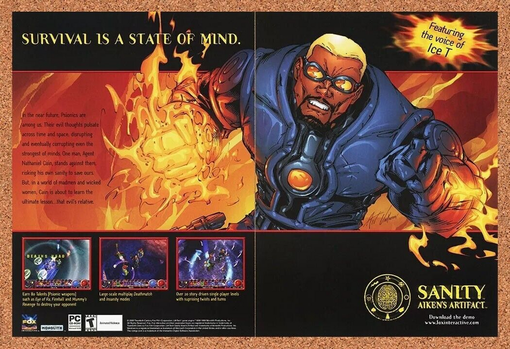 2002 Sanity Aikensifact PC Original Ad - for just $21.49! 