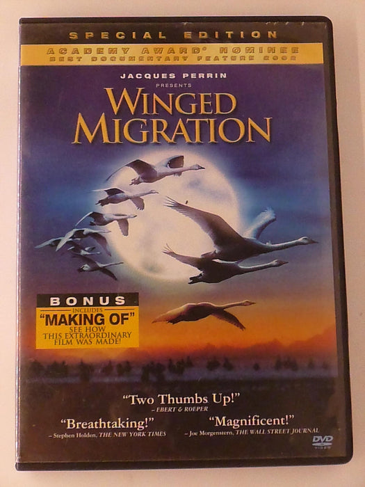Winged Migration (DVD, Special Edition, 2002) - K9 - for just $2.50! 