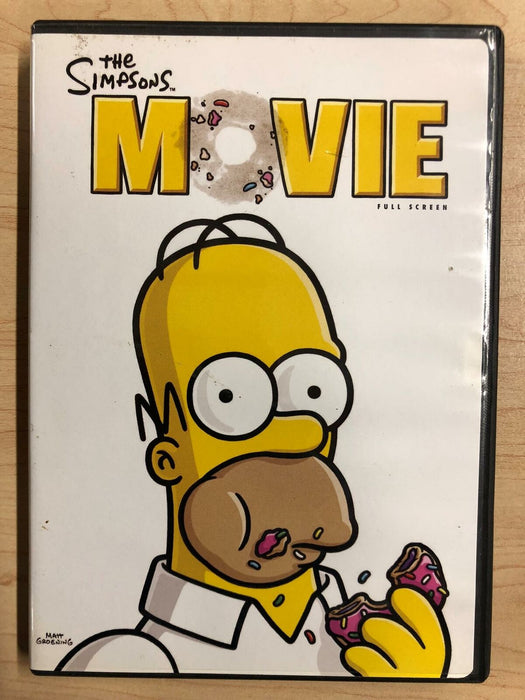 The Simpsons Movie (DVD, 2007, Full Frame) - L04 - for just $1.99! 