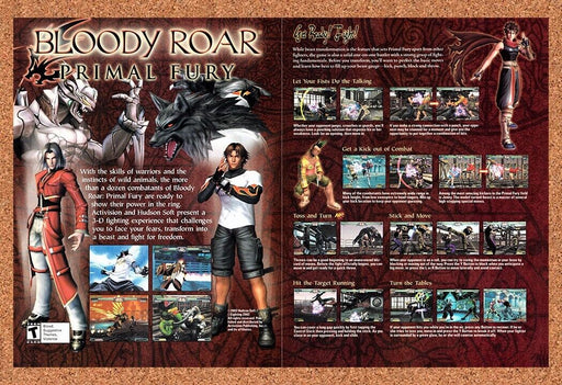 2004 Bloody Roar Primal Fury GameCube Original Review Ad v1 - for just $21.49! 