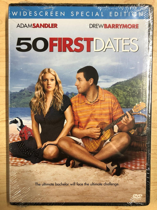 50 First Dates (DVD, 2004, Special Edition, Widescreen) - NEW25 - for just $2.99! 