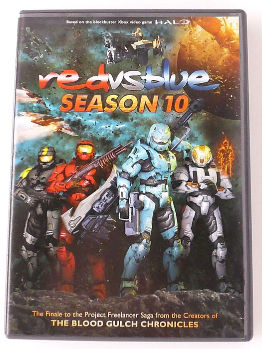Red vs Blue - Season 10 (DVD, 2012) - K0303 - for just $1.99! 