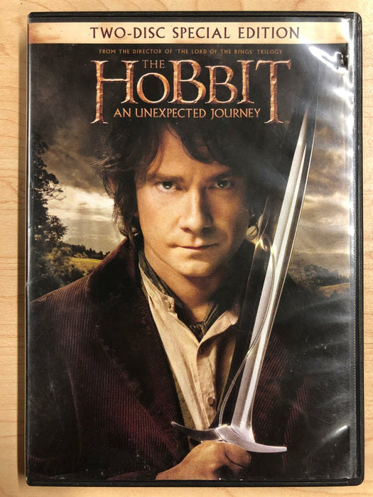 The Hobbit - An Unexpected Journey (DVD, 2012, 2-disc special edition) - L03 - for just $2.25! 