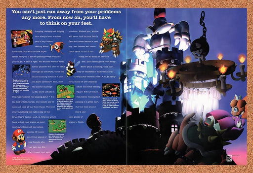 1996 Super Mario RPG SNES Original Ad v4 - for just $22.49! 