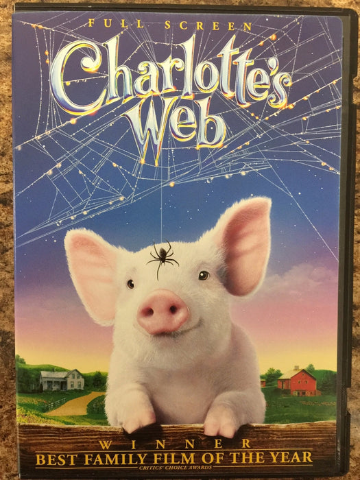 Charlottes Web (DVD, 2006, Full Frame) - K0107 - for just $1.99! 