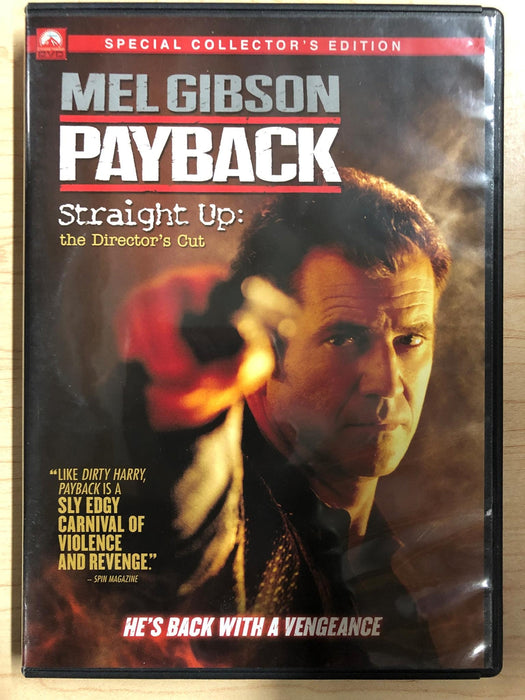 Payback (DVD, Special Collectors Edition, Directors Cut, 1999) - K8 - for just $4.99! 