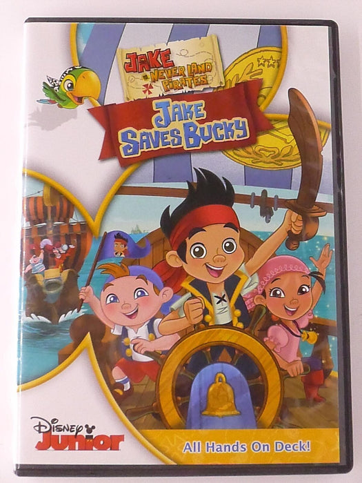 Jake and the Never Land Pirates - Jake Saves Bucky (DVD, Disney) - K6 - for just $1.99! 
