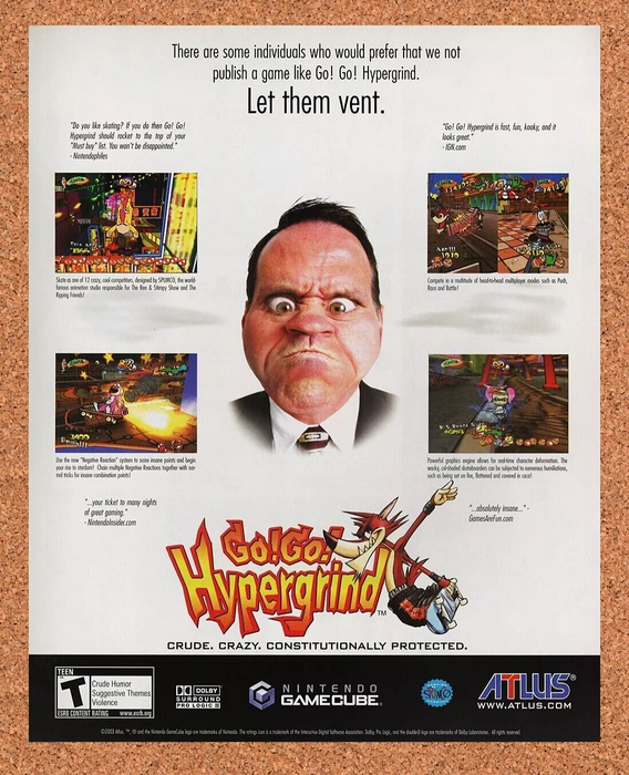 2005 Go Go Hypergrind GameCube Original Ad - for just $17.99! 