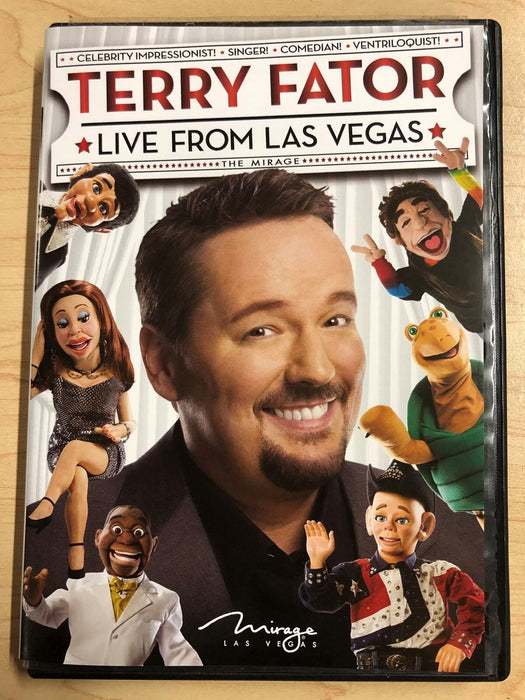 Terry Fator - Live from Las Vegas (DVD, 2009) - K6 - for just $2.99! 