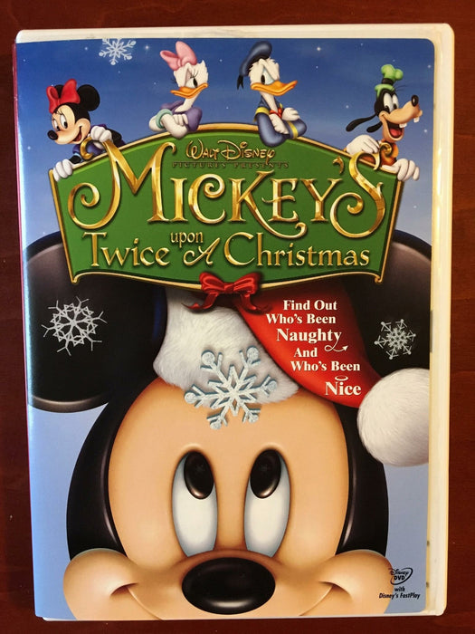 Mickeys Twice Upon A Christmas (DVD, 2004, Disney) - L02 - for just $2.50! 