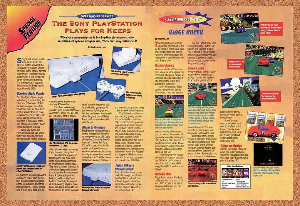 1995 PS1 Japanese Release Original Ad v3 - for just $21.49! 