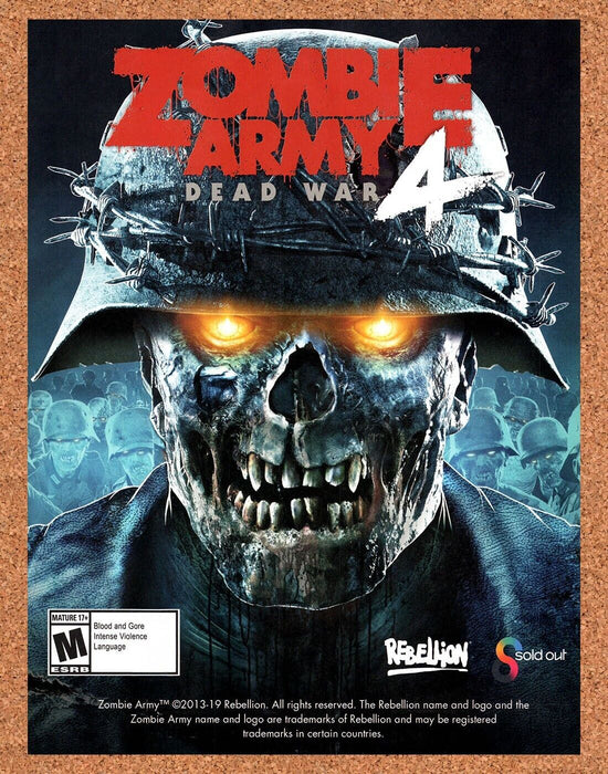 2020 Zombie Army Dead War 4 PS5 Original Ad - for just $17.99! 