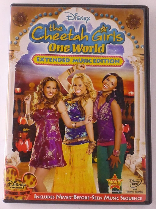 The Cheetah Girls - One World (DVD, extended music ed., Disney, 2008) - J1231 - for just $1.99! 