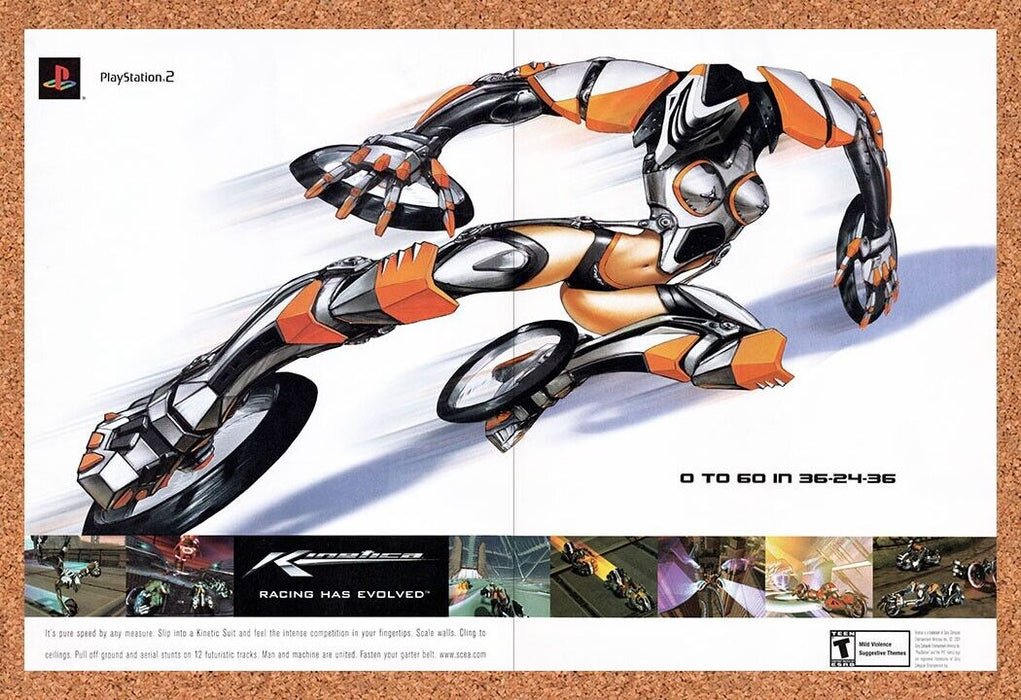 2001 Kinetica PS2 Original Ad v2 - for just $21.49! 