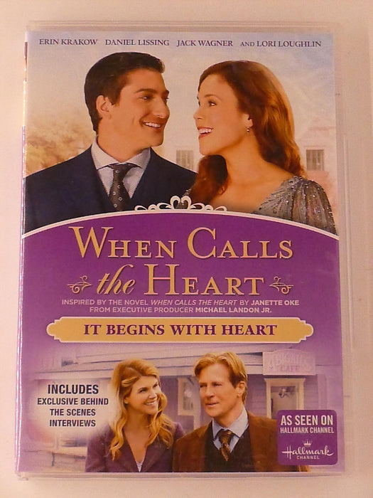 When Calls the Heart - It Begins with Heart (DVD, 2015) - K9 - for just $4.50! 