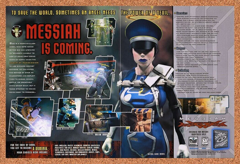 1999 Messiah PC Original Ad v3 - for just $21.49! 
