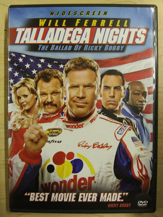 Talladega Nights The Ballad of Ricky Bobby (DVD, 2006, Widescreen) - K8 - for just $1.99! 