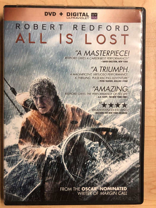 All is Lost (DVD, 2013) - K10 - for just $3.50! 