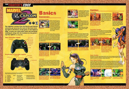 2003 Marvel vs Capcom 2 PS2 Original Ad v4 - for just $21.49! 