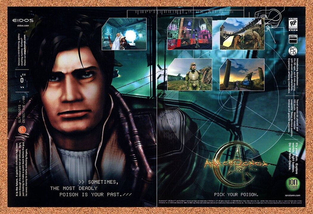 2001 AnaChronox PC Original Ad - for just $21.49! 