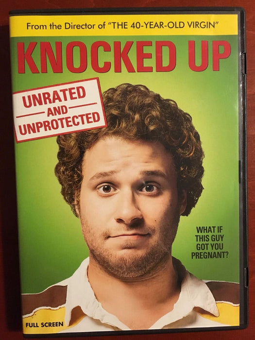 Knocked Up (DVD, 2007, Unrated and Unprotected, Full Frame) - K0107 - for just $1.99! 