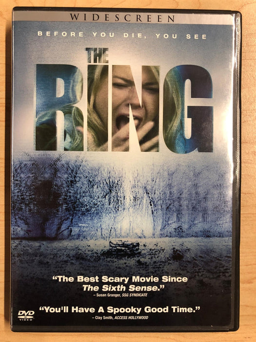 The Ring (DVD, 2002, Widescreen) - J0917 - for just $1.99! 