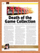 2011 Death Of The Game Collection Will Digital Kill Game Collecting? Original Ad - for just $17.99! 
