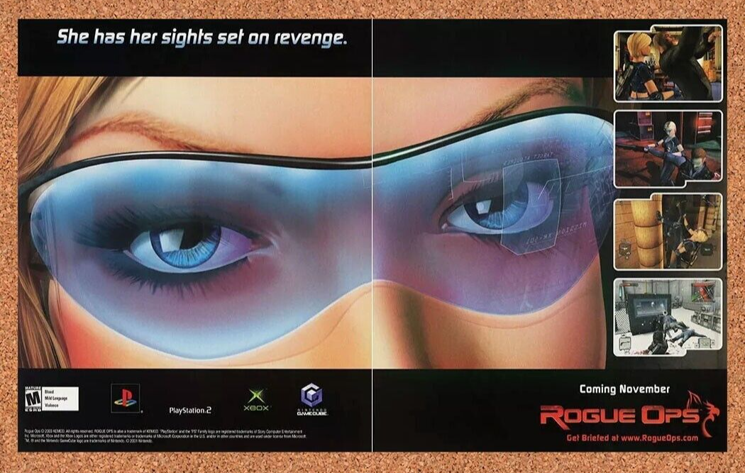 2005 Rogue Ops PS2 Original Ad - for just $21.49! 