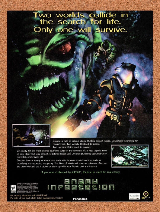 1998 Enemy Infestation PC Original Ad v1 - for just $17.99! 