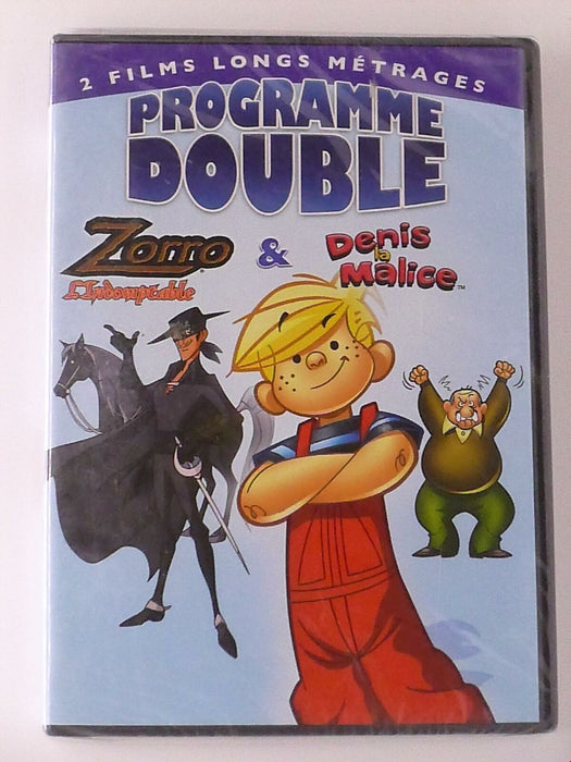 Zorro LIndomptable - Denis la Malice (DVD, double feature) - J0205 - for just $1.99! 
